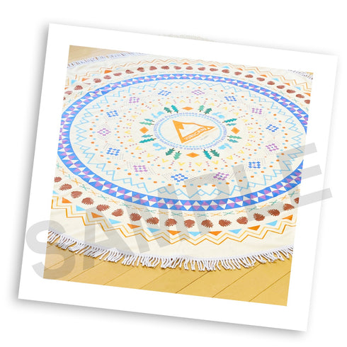 『ゆるキャン△』マルチサークルラグ